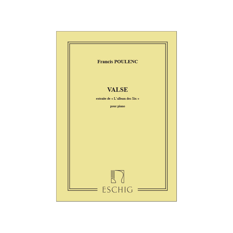 Valse Piano (Extrait De L'Album Des Six )