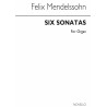 Six Sonatas For Organ Op.65