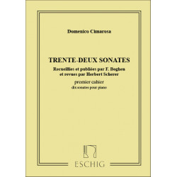 32 Sonates, Recueillies Et Publiees Par F. Boghen,