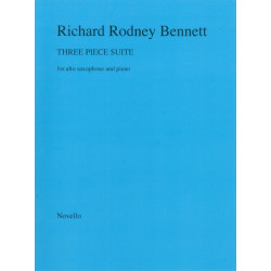 Three Piece Suite For Alto Saxophone And Piano