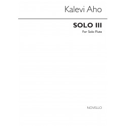 Solo III for flute