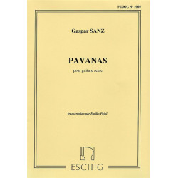 Pavanas (Pujol 1005) Guitare