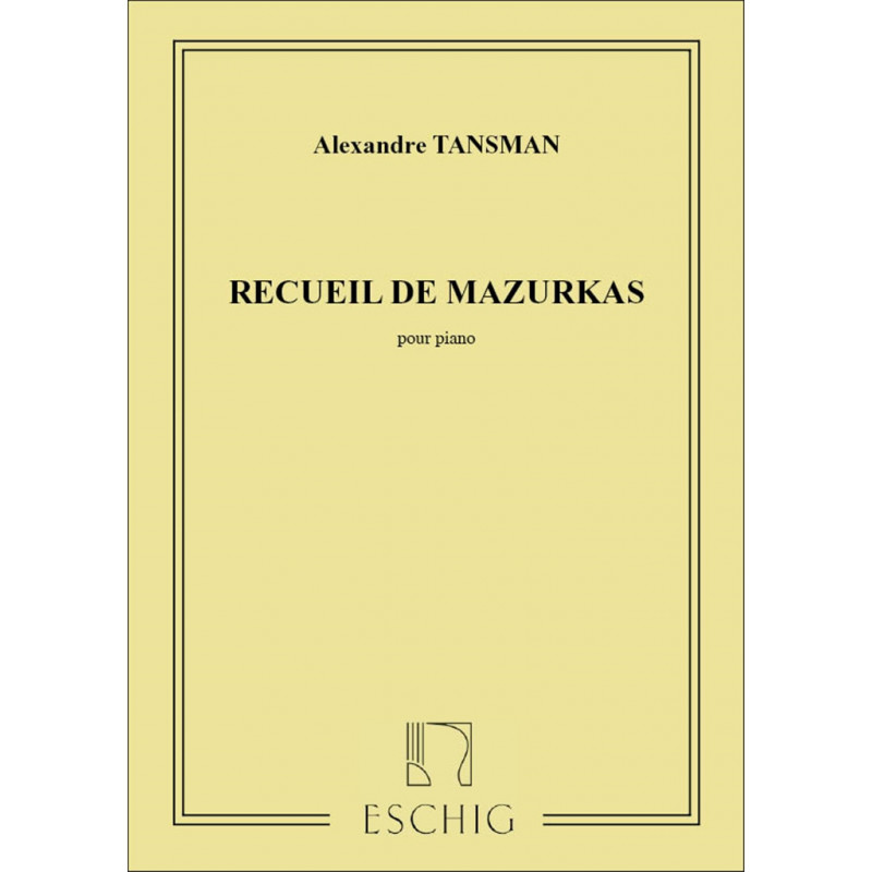 Mazurkas Vol 1 Piano