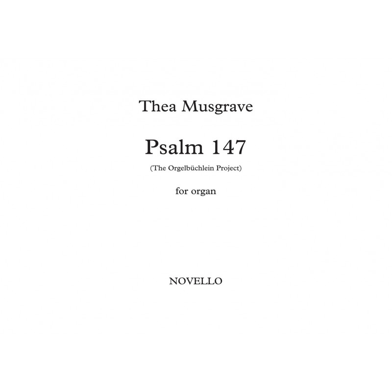 Psalm 147 - The Orgelbiichlein Project