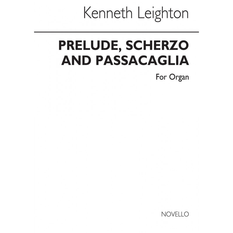 Prelude, Scherzo And Passacaglia
