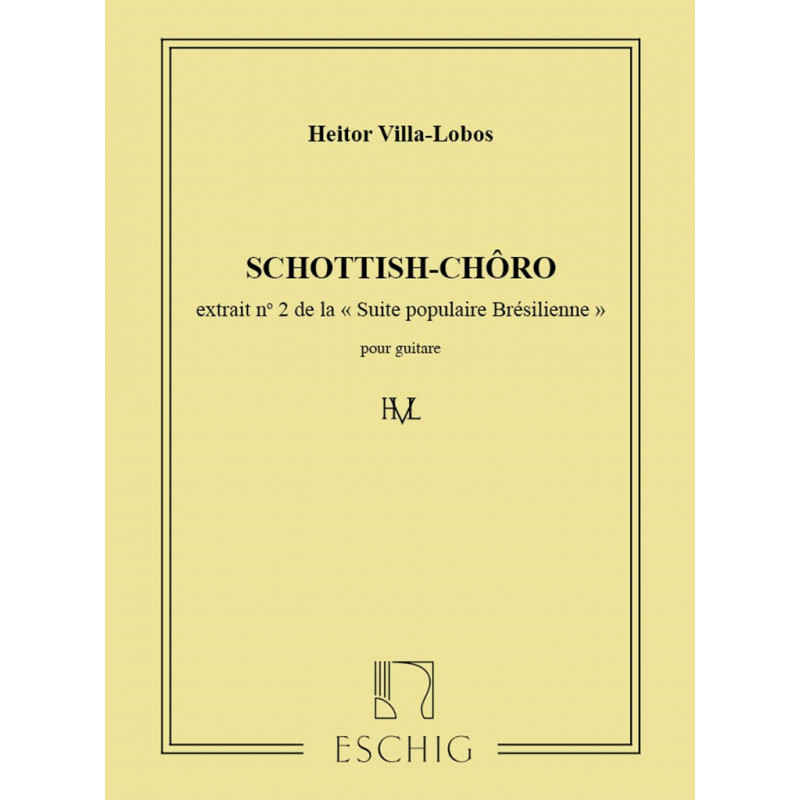 Suite populaire brésilienne : No2 Schottisch-Choro
