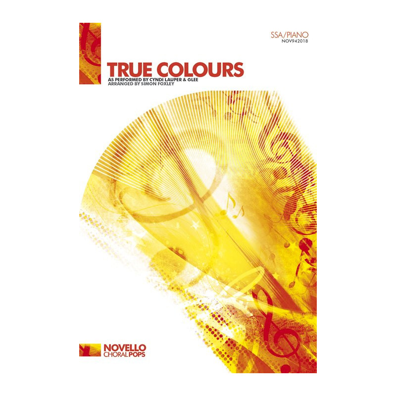 True Colours - SSA/Piano