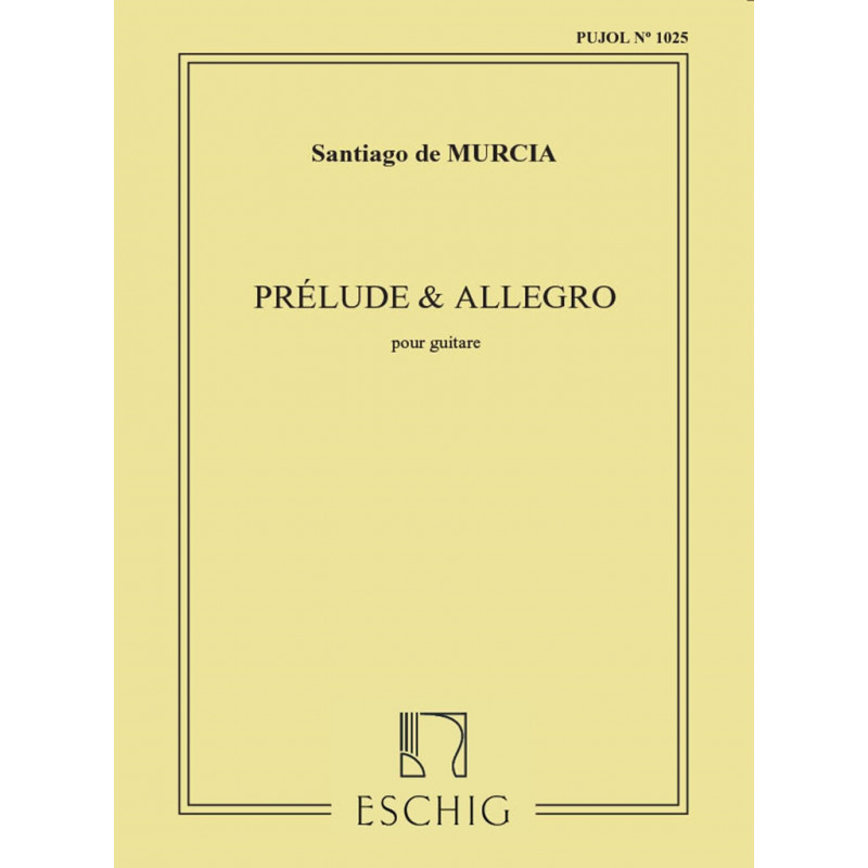 Prelude-Allegro (Pujol 1025) Guitare