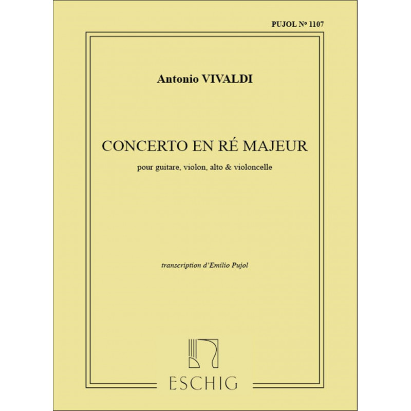 Guitar Concerto in D Major RV93