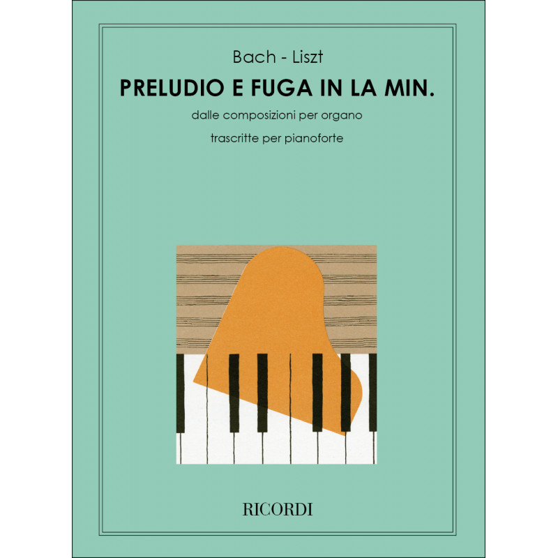 Prelude and Fugue A-Minor BWV 543 for Piano Solo