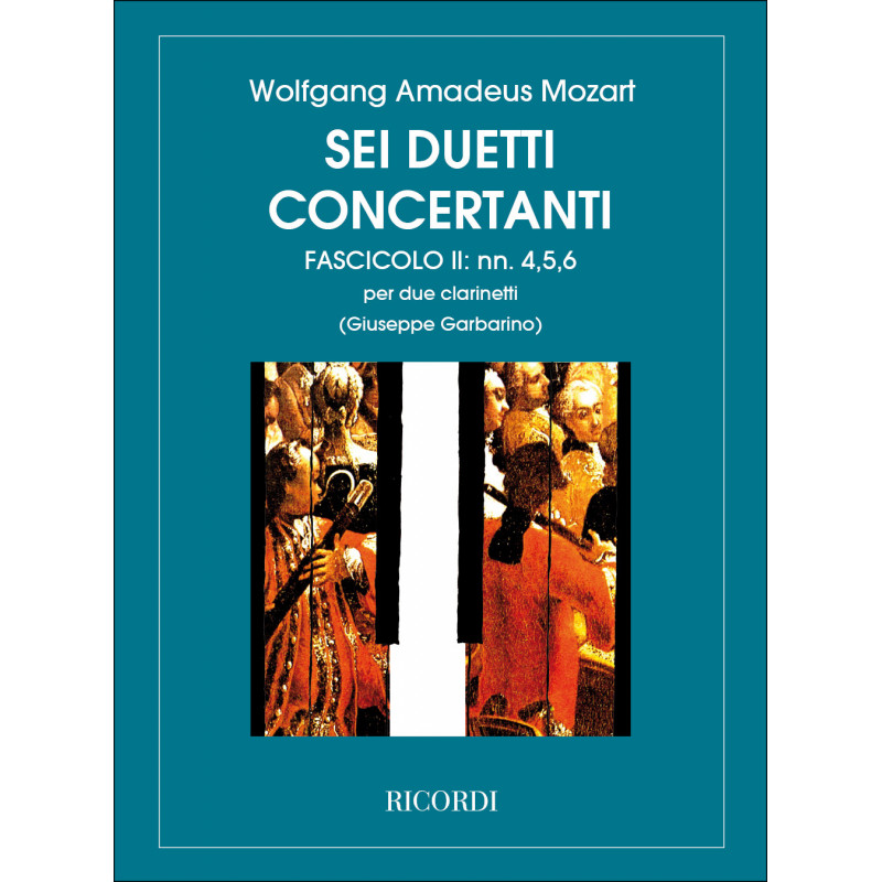 6 Duetti Concertanti Per 2 Clarinetti