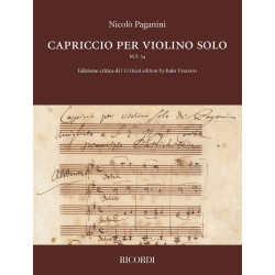 Capriccio per violino solo M.S. 54