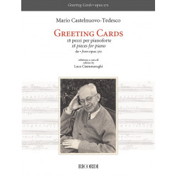 Greeting Cards - 18 pezzi per pianoforte