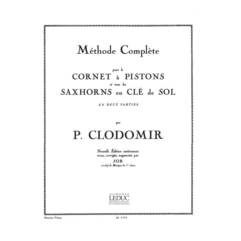 Methode Complete de Cornet, Vol.2