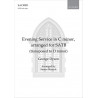 Evening Service in C minor, arranged for SATB