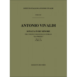Sonata per 2 violini e BC Re Min Rv 63 'La Follia'