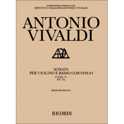 Sonata per Violino e BC in...