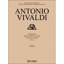 Concerto per violino e archi a cinque parti RV 813