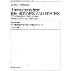 11 Movements From The Sonatas And Partias