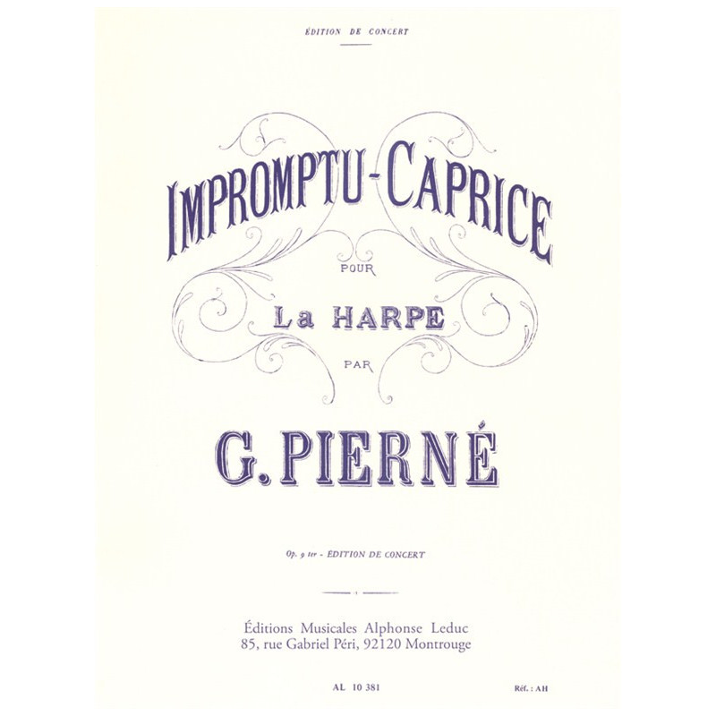 Impromptu-Caprice for Harp