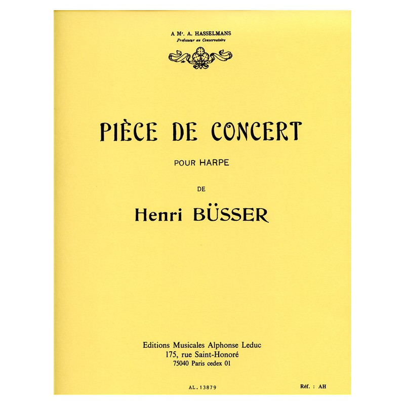 Piece De Concert (Harp Solo)
