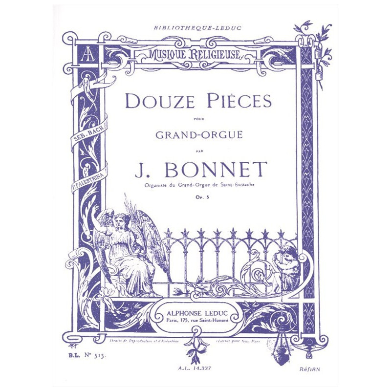 Joseph Bonnet  12 Pieces Op.5