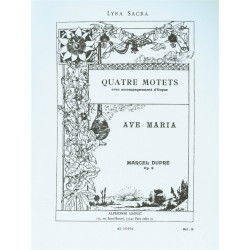 Marcel Dupre  Quatre Motets - Ave Maria Op. 9