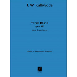 3 Duos Op.181 2 Violons