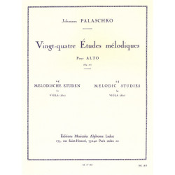 24 Etudes Melodique Opus 77