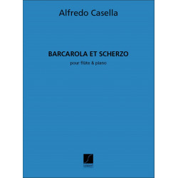 Barcarola Et Scherzo Flute-Piano