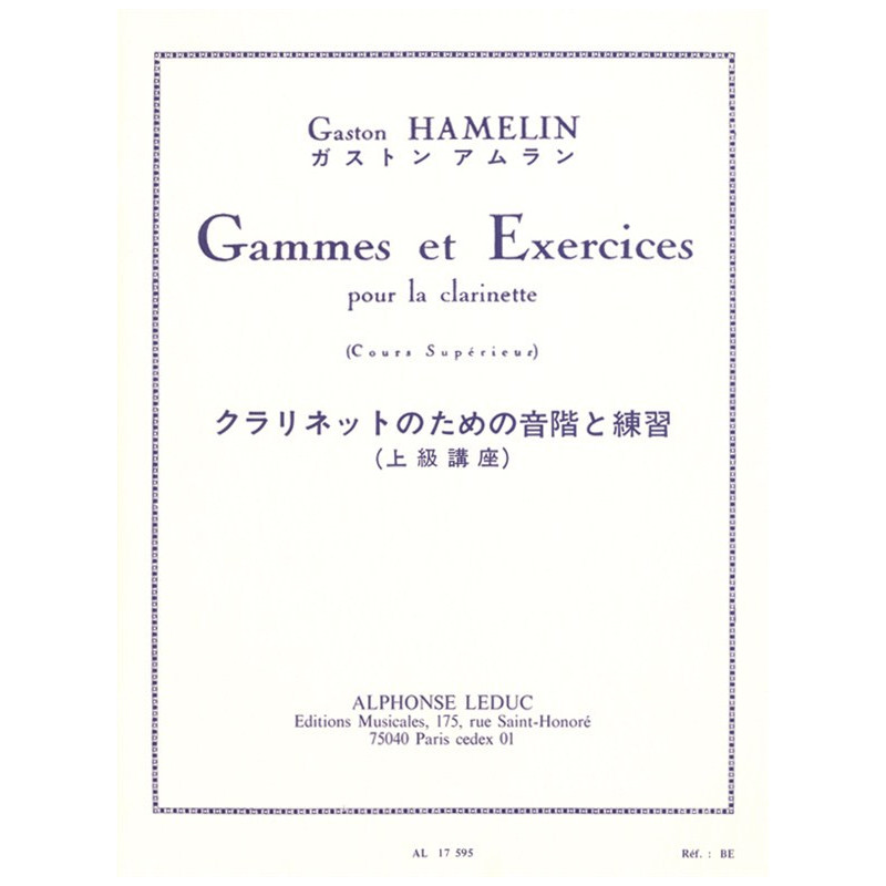Gammes Et Exercices
