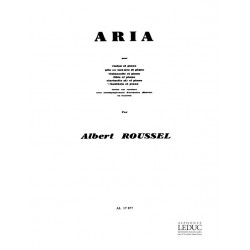 Aria Pour Hautbois Et Piano