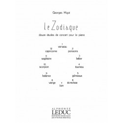 Le Zodiaque, 12 Etudes de Concert