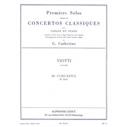 Premiers Solos Concertos Classiques