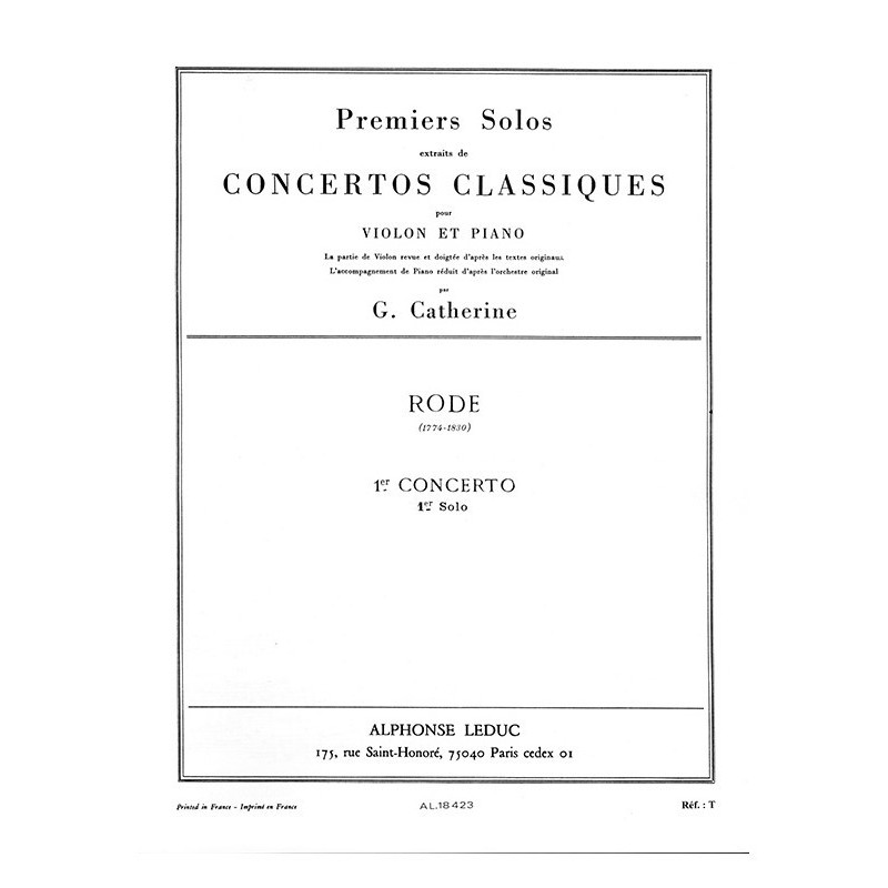 Concerto no. 1 (Rode)