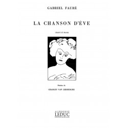 Le Chanson D'Éve For Voice...