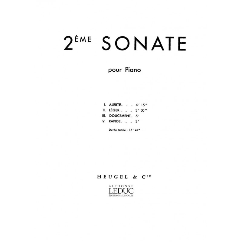 Sonate No.2, Op.293