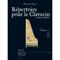 Répertoire pour le clavecin volume 1[5e-6e]