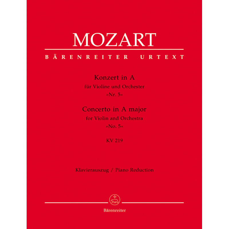Violin Concerto No. 5 In A