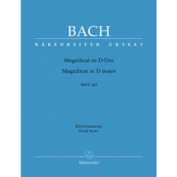 Magnificat In D BWV 243 - Vocal Score