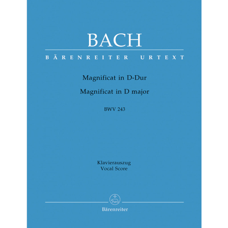 Magnificat In D BWV 243 - Vocal Score