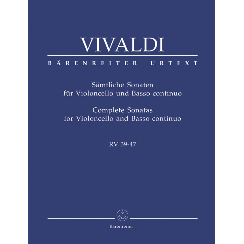 Complete Sonatas for Violoncello and Bc. RV 39-47