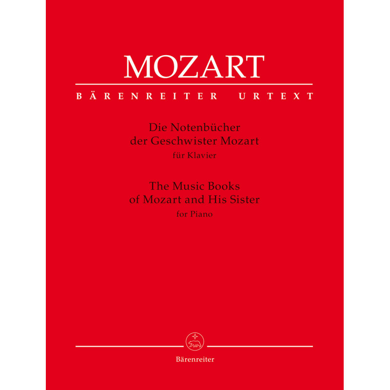 The Music Books Of Mozart And His Sister For Piano