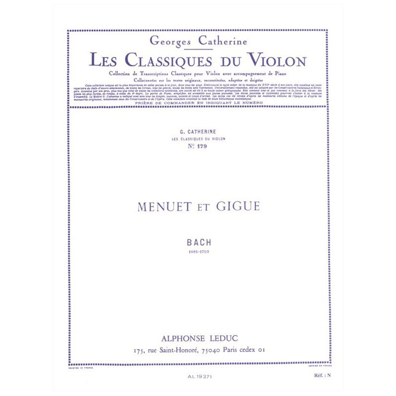 Menuet And Gigue