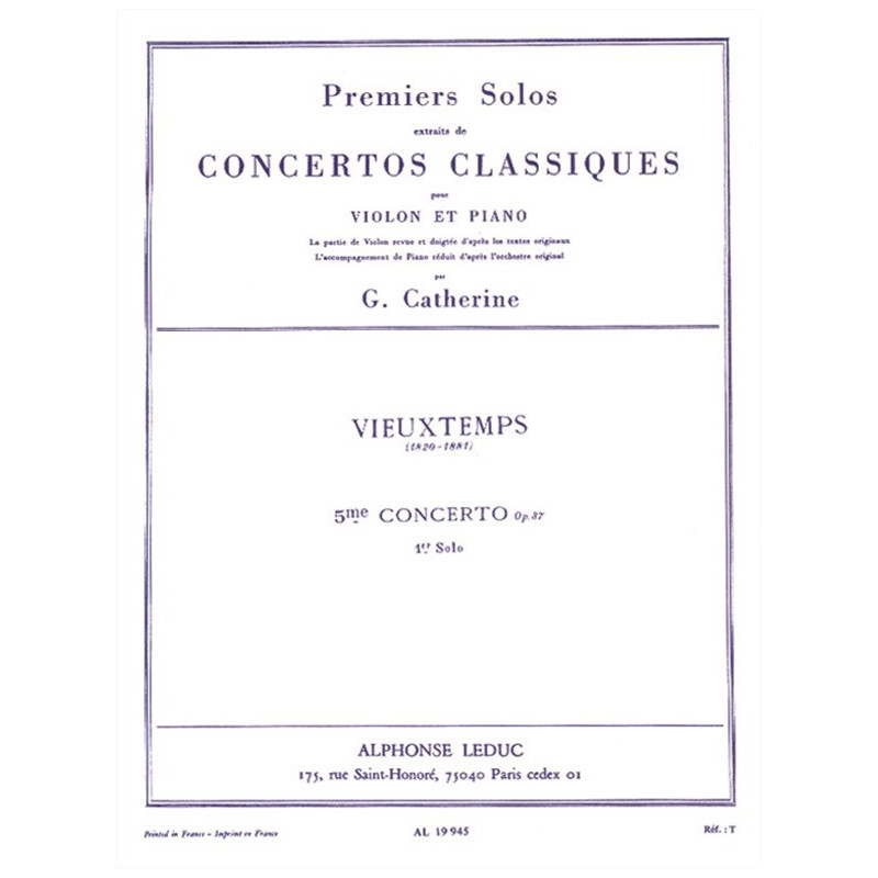 Premiers Solos Extraits de Concertos Classiques