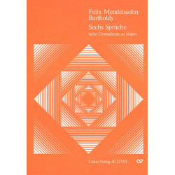 Mendelssohn: Sechs Sprüche...