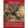 Piano Transcriptions from French & Italian Operas