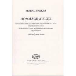 Hommage A Rilke
