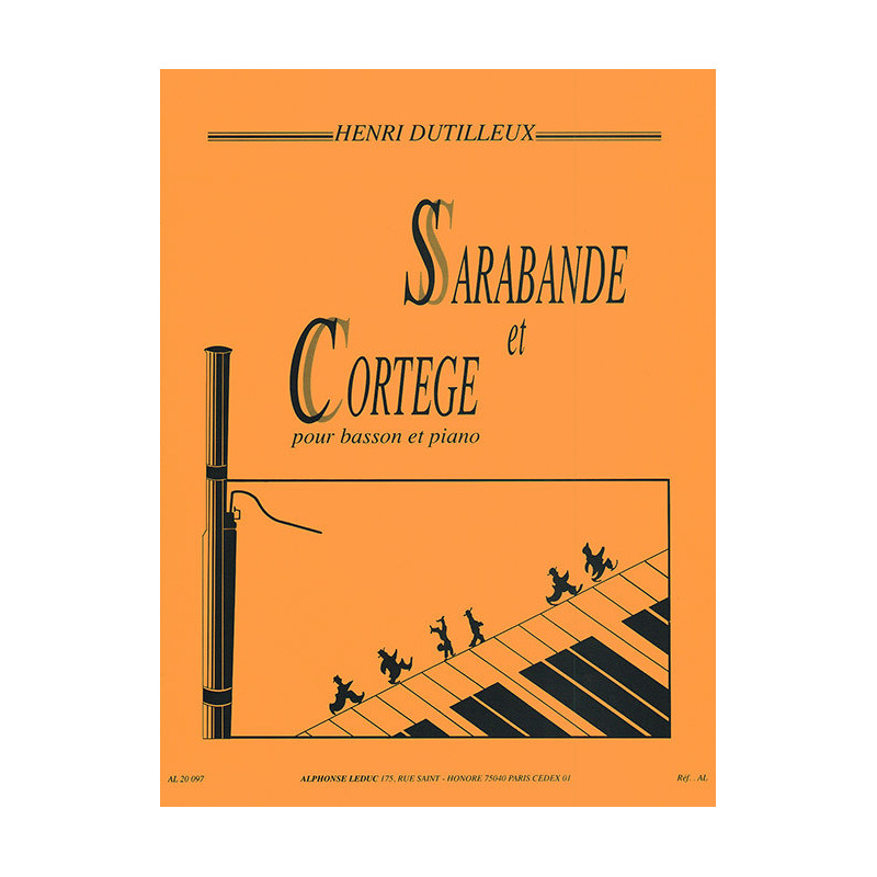 Sarabande et Cortege for Bassoon and Piano