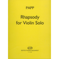 Rhapsody for Violin Solo